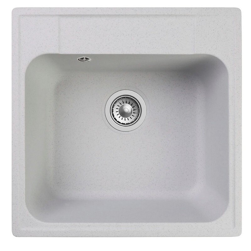 Изображение товара Мойка кухонная Reflexion Etude RF0353GR, 48 см, искусственный камень, серый