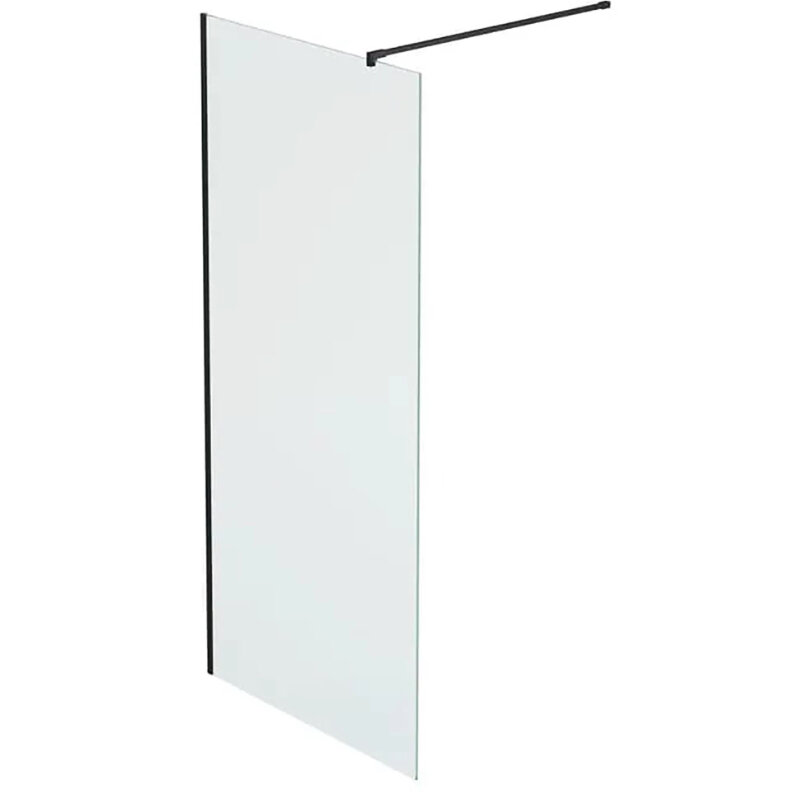 Изображение товара Душевая стенка Reflexion Walk In RX20090CBL-14 90 см стекло прозрачное черный мат