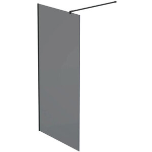 Изображение товара Душевая стенка Reflexion Walk In RX20090TBL-16, 90 см, стекло тонированное, профиль черный матовый