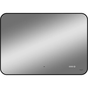 Изображение товара Зеркало Reflexion Black View RF4004BV с LED-подсветкой 100x70 см
