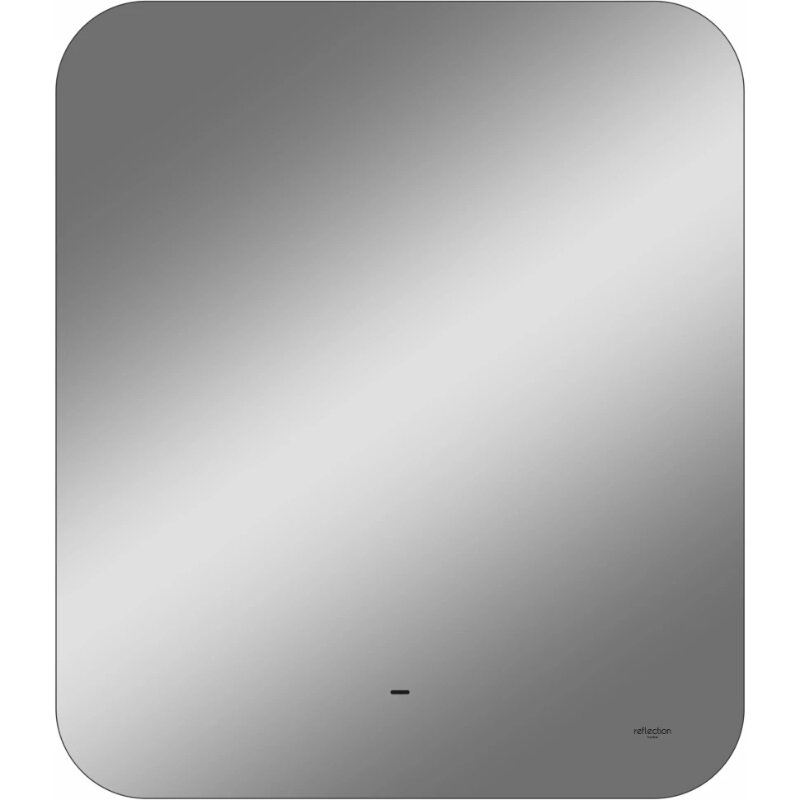 Изображение товара Зеркало Reflexion Horizon RF4207HR, 60 x 70 см, с LED-подсветкой, инфракрасный выключатель, цвет белый