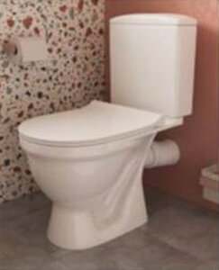 Изображение товара Напольный унитаз Santek Алькор 1WH501835 безободковый, двойной слив, белый