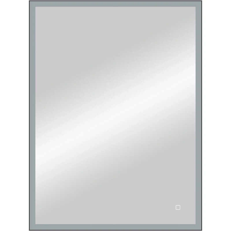 Изображение товара Зеркало Reflexion Twist RF4105TW, 60 x 80 см, с LED-подсветкой, сенсорный выключатель, цвет черный
