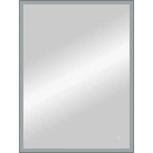 Изображение товара Зеркало Reflexion Twist RF4105TW, 60 x 80 см, с LED-подсветкой, сенсорный выключатель, цвет черный