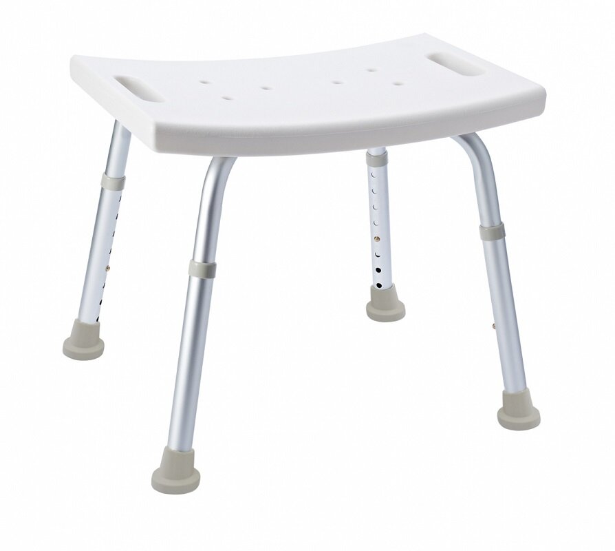 Изображение товара Регулируемый табурет для ванной Ridder Assistent А00601101 белый хром