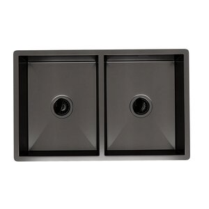 Изображение товара Кухонная мойка Reflexion Garda RX2170BL 70 см нержавеющая сталь PVD покрытие