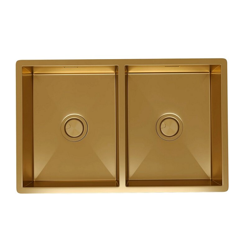 Изображение товара Мойка Reflexion Garda RX2170GD 70 см with Gold Brushed PVD