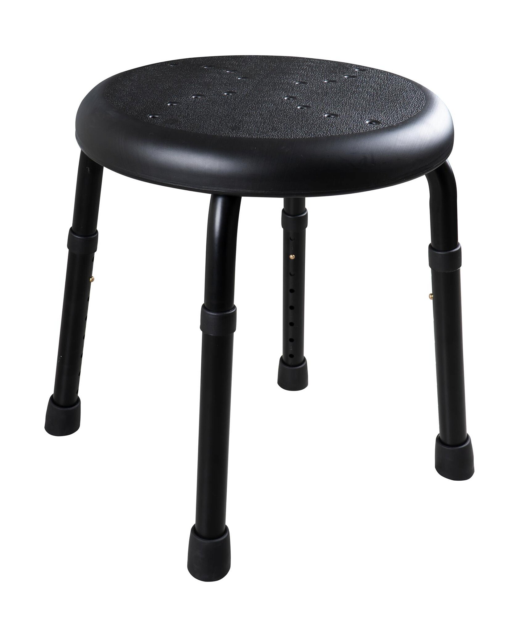 Изображение товара Современный регулируемый табурет Ridder Assistent Go А170110 для ванной черный