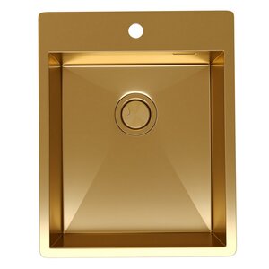 Изображение товара Кухонная мойка Reflexion Iseo RX2240GD 40 см нержавеющая сталь золото брашированное