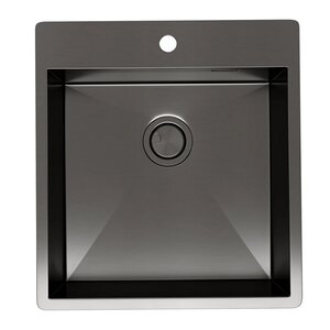 Изображение товара Кухонная моечная раковина Reflexion Iseo RX2246BL из нержавеющей стали с PVD-покрытием