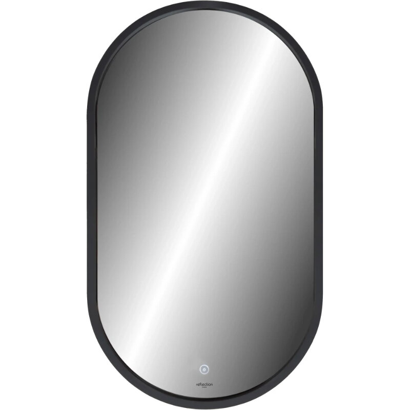 Изображение товара Зеркало Reflexion Arabica RF5020AR с LED подсветкой 45x80 см черное Изображение товара Зеркало Reflexion Arabica RF5020AR с LED подсветкой 45x80 см черное