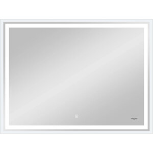 Изображение товара Зеркало Reflexion Pretty RF5121PR, 80 x 60 см, с LED-подсветкой, сенсорный выключатель, цвет белый