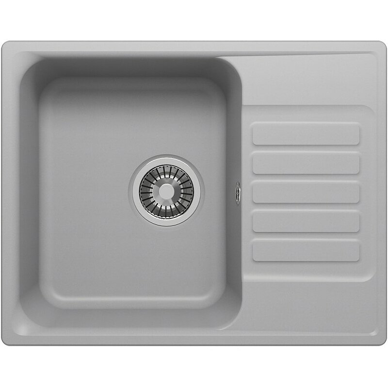 Изображение товара Мойка Reflexion RF0460GR 62 см из искусственного камня, серый, матовая