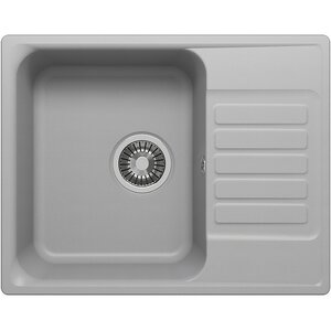 Изображение товара Кухонная мойка Reflexion Prima RF0460GR 62 см искусственный камень серый