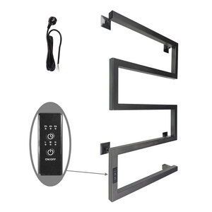 Изображение товара Электрический полотенцесушитель Altasan ШалимарПроф8050Г 80 см графит матовый