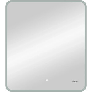 Изображение товара Зеркало Reflexion Blessed RF5428BL, 70 x 80 см, с LED-подсветкой, сенсорный выключатель, цвет белый