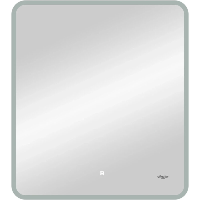 Изображение товара Зеркало Reflexion Blessed RF5429BL, 80 x 90 см, с LED-подсветкой, сенсорный выключатель, цвет белый