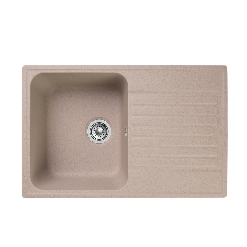 Изображение товара Кухонная мойка Reflexion Bolero RF0574BE из искусственного камня, 74 см, бежевый