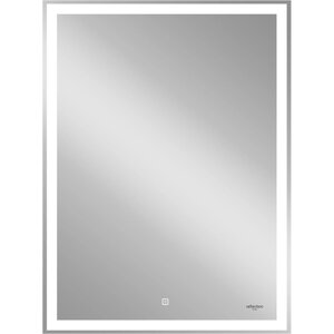 Изображение товара Зеркало Reflexion Boost RF5834BT, 60 x 70 см, с LED-подсветкой, сенсорный выключатель, цвет белый