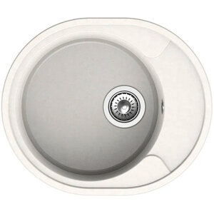Изображение товара Кухонная мойка Reflexion Allonge RF0658WH 57 см искусственный камень белая