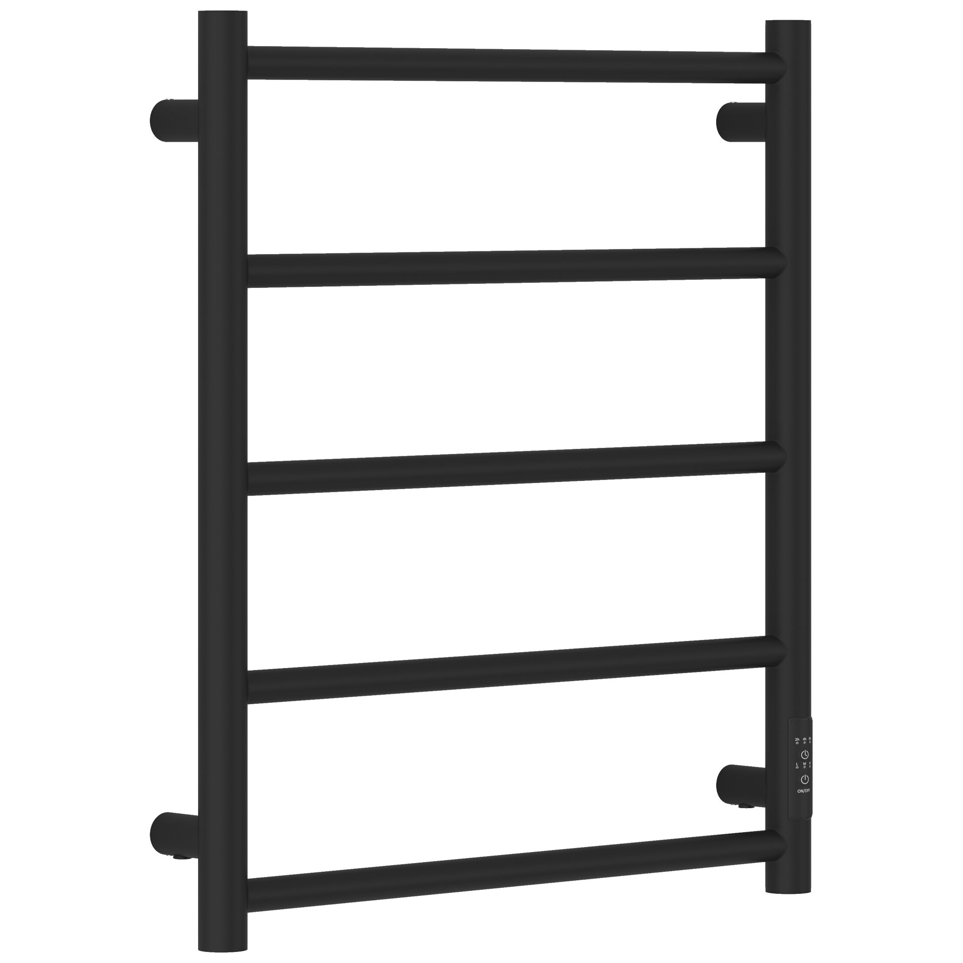Изображение товара Полотенцесушитель электрический Стилье Формат 27 31528-6050, 600 x 500, ширина 53.2 см, высота 60 см, черный матовый, МЭМ справа