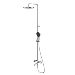 Изображение товара Душевая система Whitecross Y chrome, Y1234TOPCR, термостатическая, хром