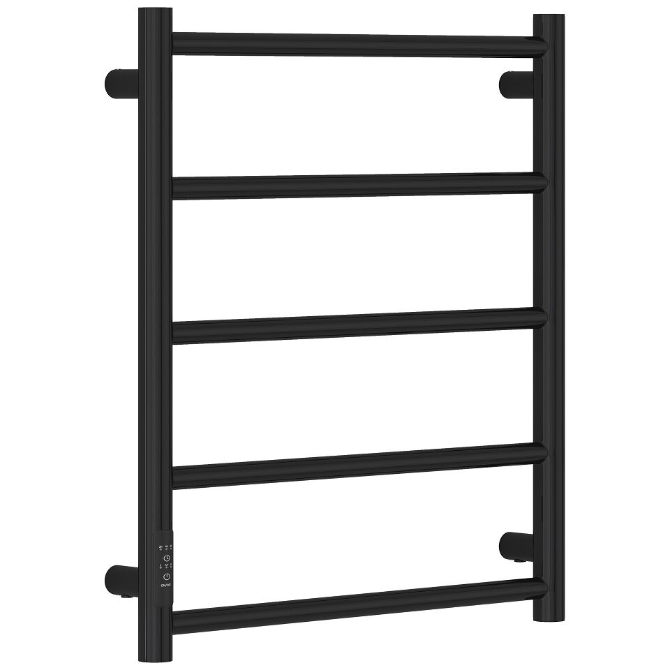 Изображение товара Электрический полотенцесушитель Стилье Формат 27 17529-6050 600х500 черный нержавеющая сталь