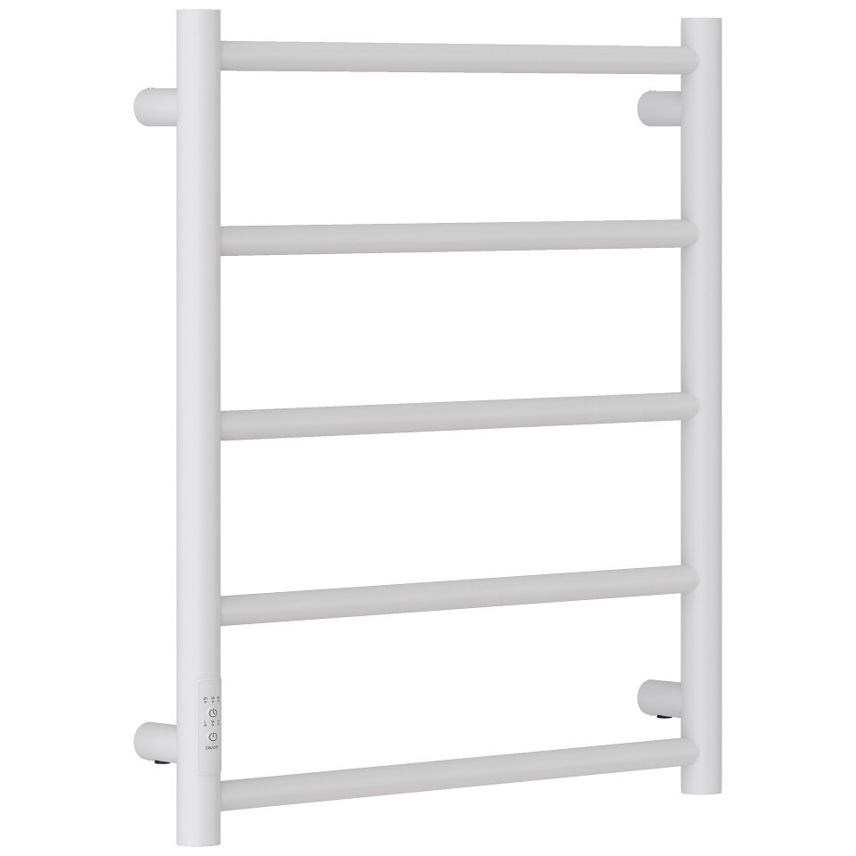 Изображение товара Полотенцесушитель электрический Стилье Формат 27 30529-6050, 600 x 500, ширина 53.2 см, высота 60 см, белый матовый, МЭМ слева