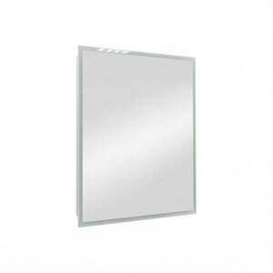 Изображение товара Зеркальный шкаф Reflexion Cube RF2211CB, 60 см, с LED-подсветкой, сенсорный выключатель, цвет белый