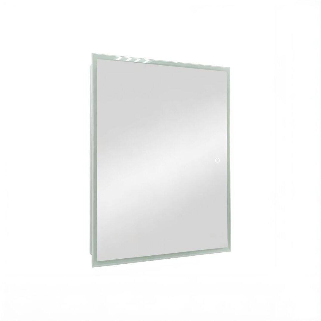 Изображение товара Зеркальный шкаф Reflexion Cube RF2211CB, 60 см, с LED-подсветкой, сенсорный выключатель, цвет белый Изображение товара Зеркальный шкаф Reflexion Cube RF2211CB, 60 см, с LED-подсветкой, сенсорный выключатель, цвет белый