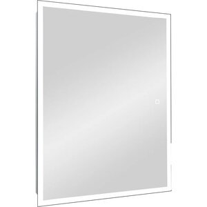 Изображение товара Зеркальный шкаф Reflexion Cube RF2218CB, 50 см, с LED-подсветкой, сенсорный выключатель, цвет белый