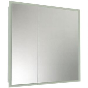 Изображение товара Зеркальный шкаф Reflexion Cube RF2213CB, 80 см, с LED-подсветкой, датчик движения, цвет белый