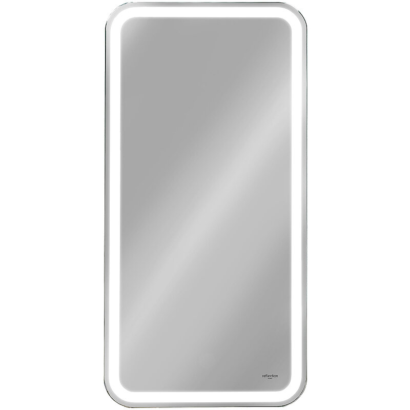 Изображение товара Зеркальный шкаф Reflexion Circle RF2104SR/RF2105SR с LED подсветкой 40 см белый