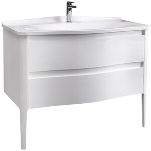 Изображение товара Тумба под раковину Belux Анжело Н 110-02, 110 см, белый матовый