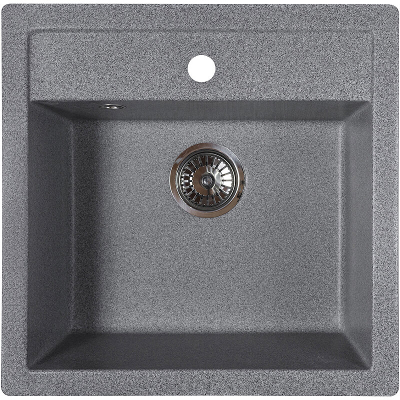 Изображение товара Кухонная мойка Reflexion Zia RX1251GR искусственный камень 51 см гравий