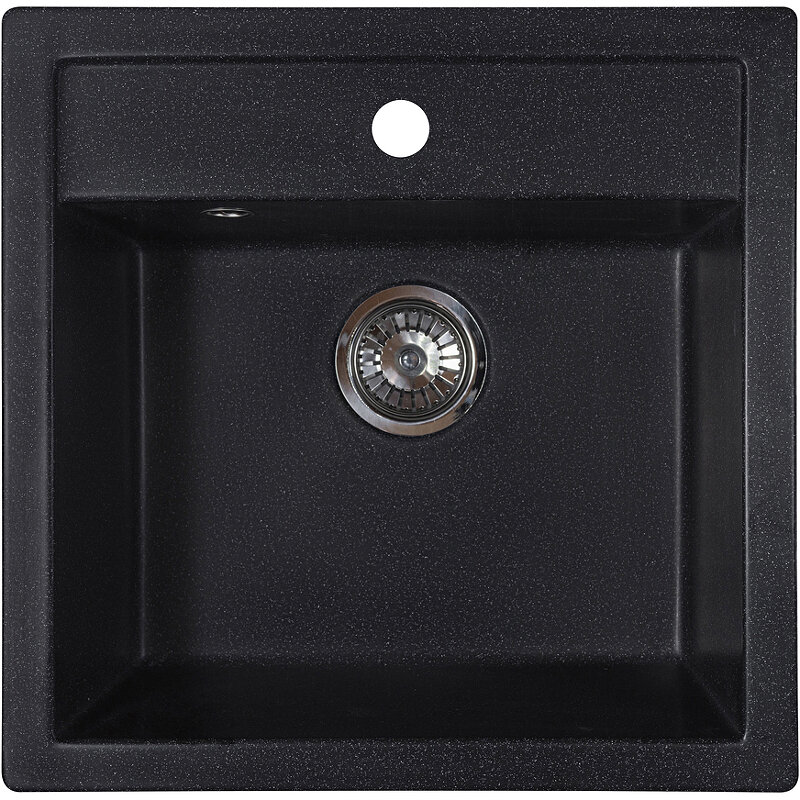 Изображение товара Мойка кухонная Reflexion Zia RX1251СL, 51 см, искусственный камень, уголь