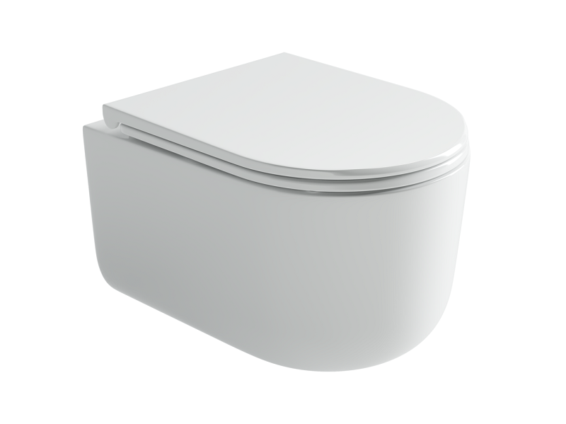 Изображение товара Подвесной унитаз Ceramicanova Ulma CN4006T Торнадо безободковый с микролифтом