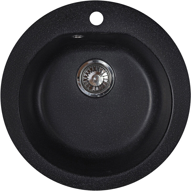 Изображение товара Кухонная мойка Reflexion Core RX1350СL, искусственный камень, 50 см, черная