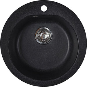 Изображение товара Кухонная мойка Reflexion Core RX1350СL, искусственный камень, 50 см, черная