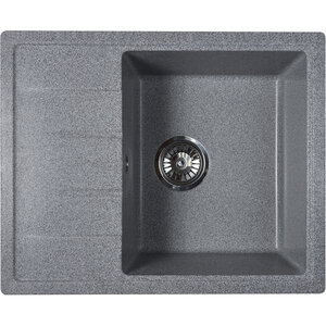 Изображение товара Мойка кухонная Reflexion Plato RX1457GR 57 см искусственный камень серый