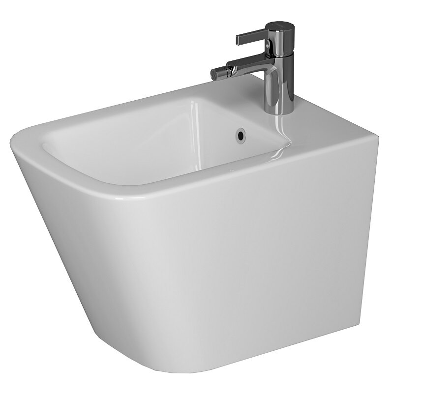 Изображение товара Подвесное биде Ceramicanova Union CN4010 из фарфора белое 34x48.5 см