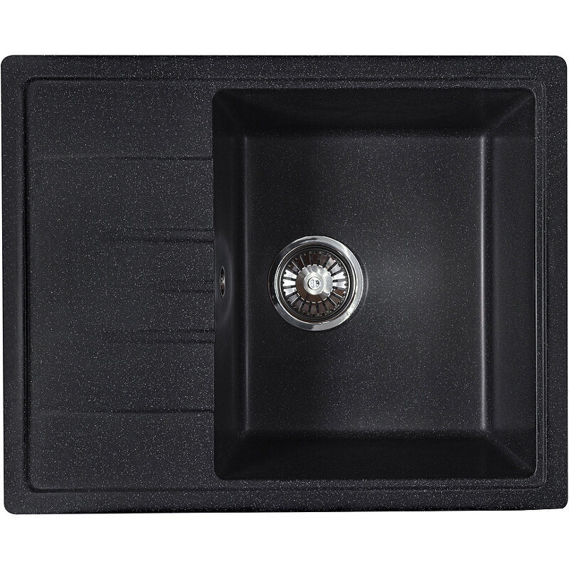 Изображение товара Мойка кухонная Reflexion Plato RX1457CL, 57 см, искусственный камень, уголь Изображение товара Мойка кухонная Reflexion Plato RX1457CL, 57 см, искусственный камень, уголь