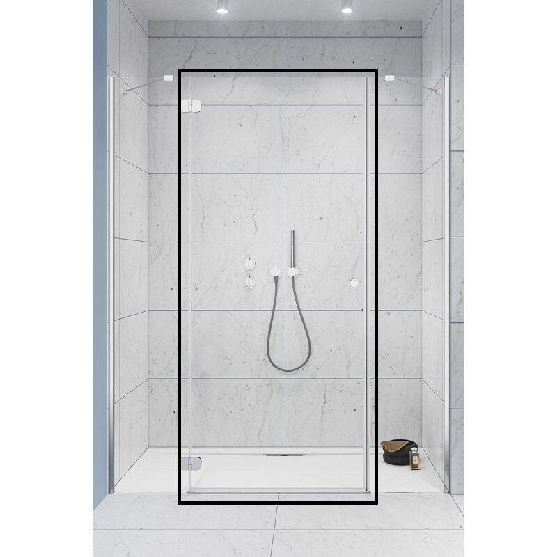 Изображение товара Душевая дверь Radaway Torrenta DWJ 612 Left/Right 63.7 см стекло прозрачное хром профиль Польша