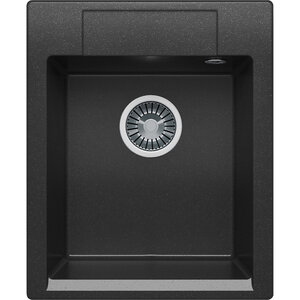 Изображение товара Кухонная мойка Polygran Argo-420 №16 42 см искусственный камень черная
