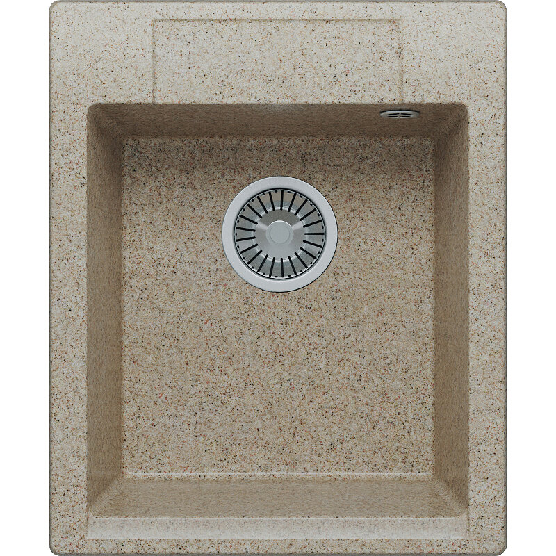 Изображение товара Кухонная мойка Polygran Argo-420 №302, искусственный камень, песочный, 42 см