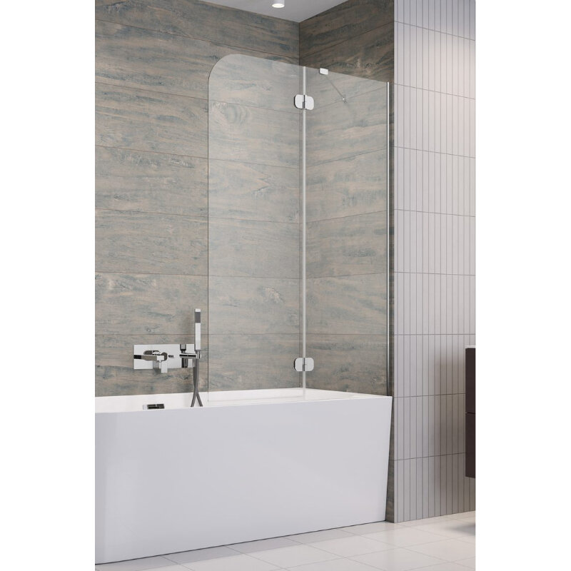Изображение товара Шторка для ванны Radaway Torrenta PNJ II 120 Left/Right 120 см прозрачное стекло хром