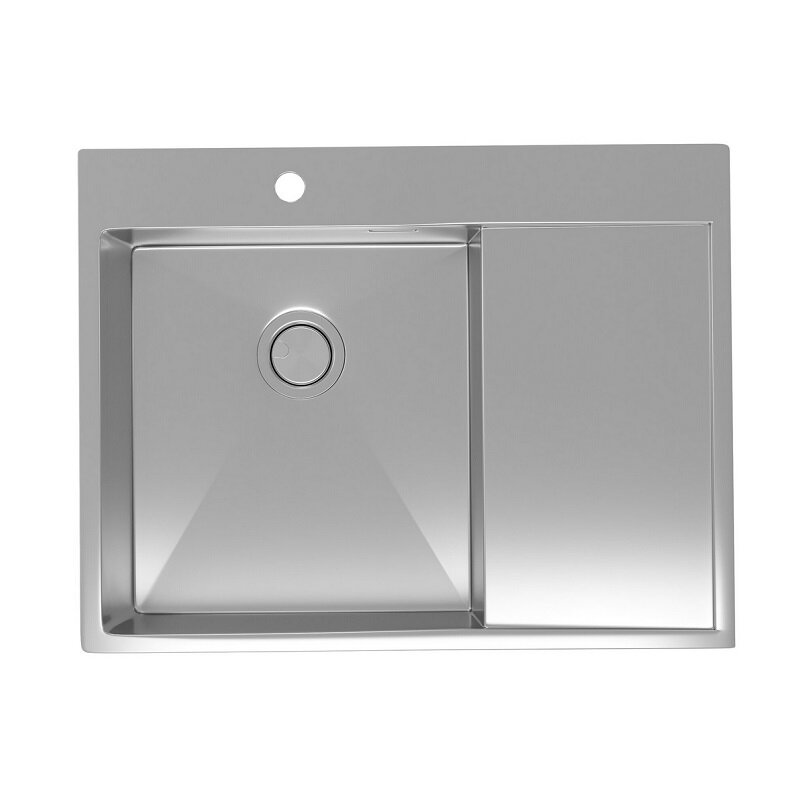 Изображение товара Мойка кухонная Reflexion Maggiore RX2365SS, 65 см, нержавеющая полированная сталь