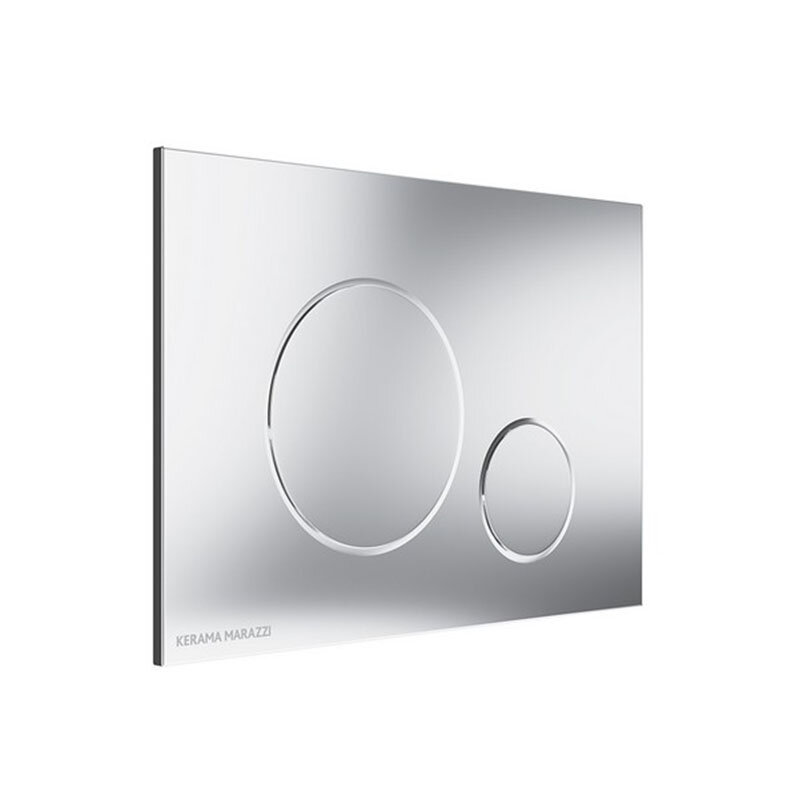 Изображение товара Клавиша Kerama Marazzi M671KM механическая хром для унитаза и биде