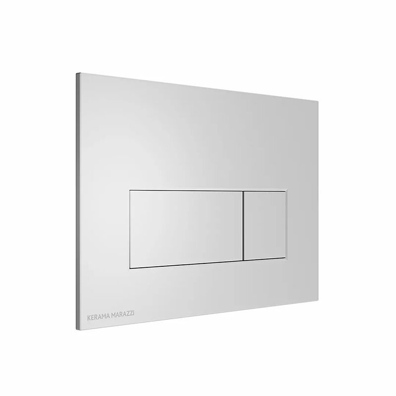 Изображение товара Клавиша Kerama Marazzi для унитаза механическая матовый никель
