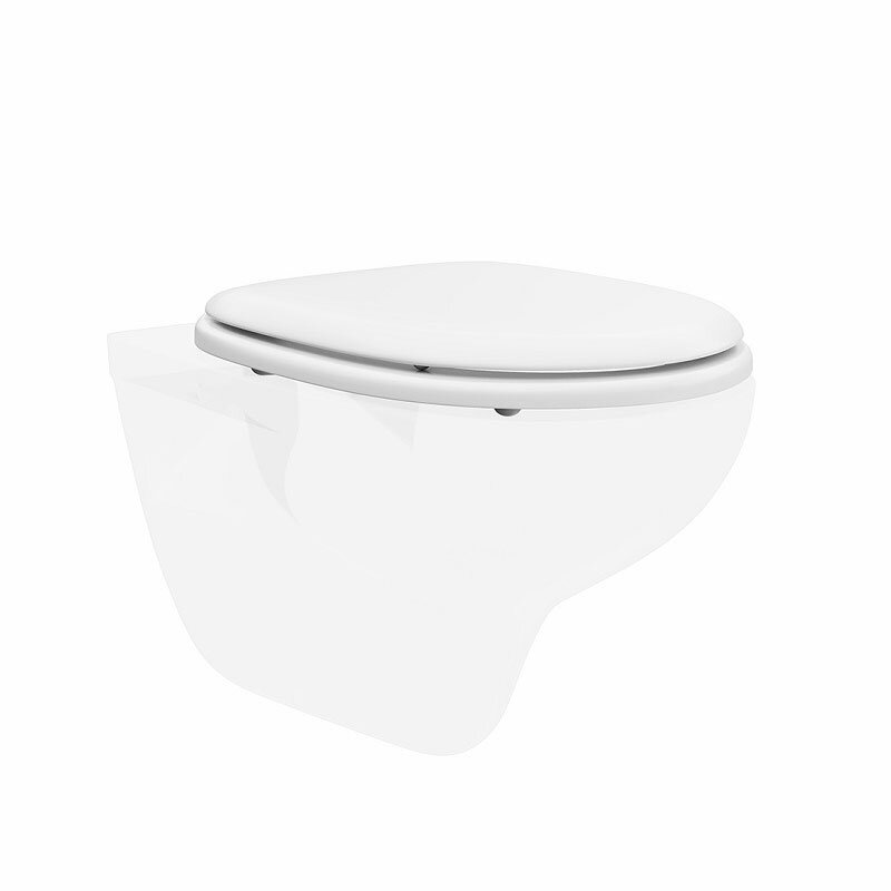 Изображение товара Сиденье для унитаза Kerama Marazzi Pro, XPRO.B.seat.02WHT, быстросъёмное с микролифтом, белый